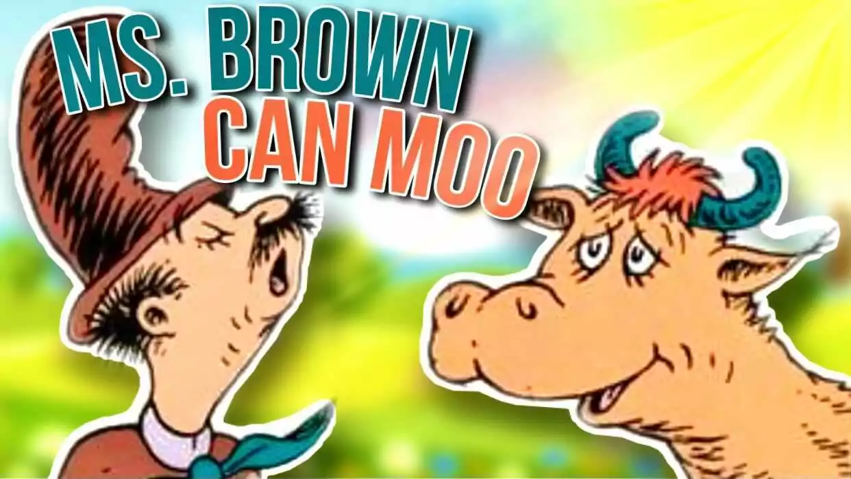 a Novakid ile okuyoruz: Mr.Brown Can Moo!