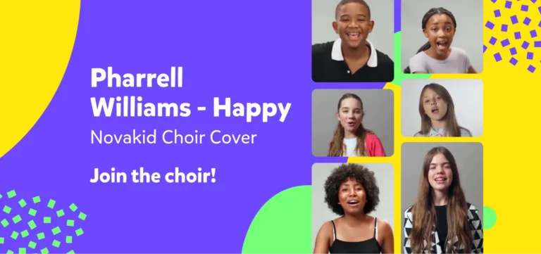 Novakid ‘Happy’ şarkı grubuna katılın. Clap Along!