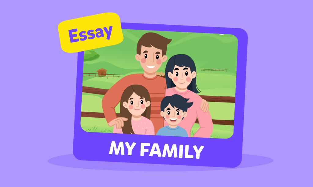 Çocuklar için aile konulu İngilizce essay: “My Family” 
