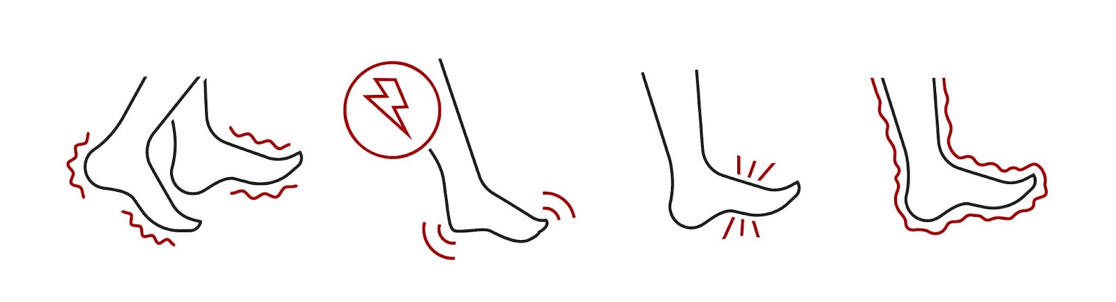 Huzursuz bacak sendromu anahat simgesi. HBS doğrusal işareti. Willis-Ekbom Hastalığı logo öğesi.