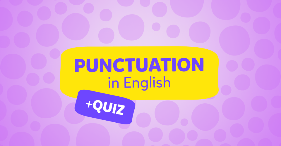 İngilizce Noktalama İşaretleri, punctuation in English, quiz