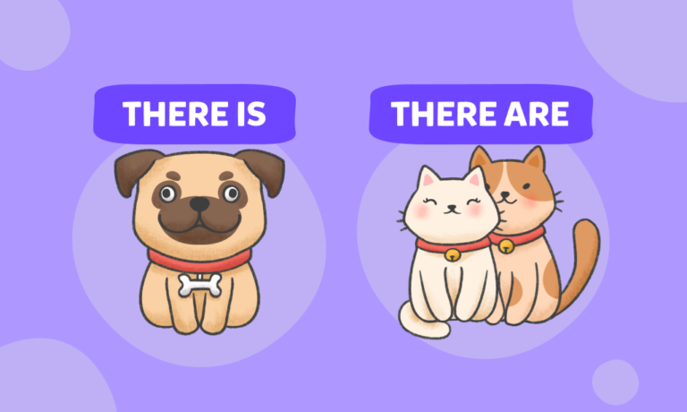 İngilizce “There is” ve “There are”