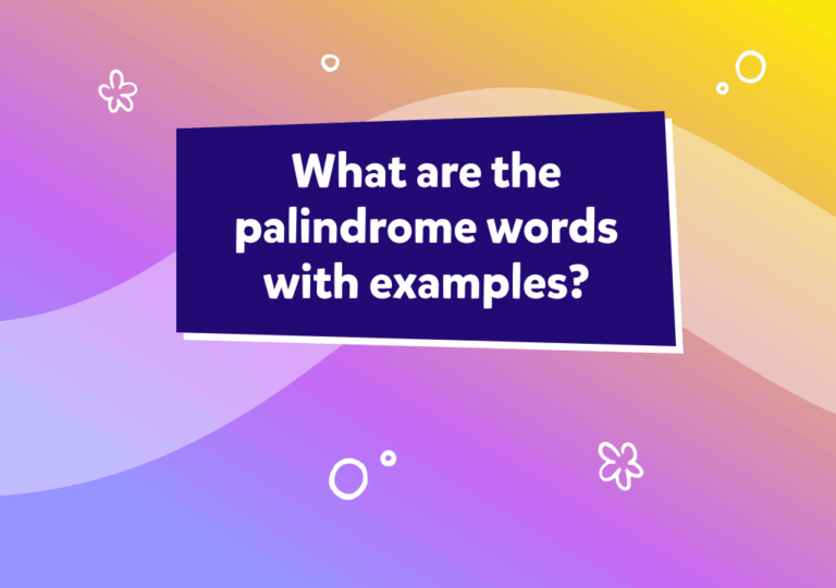 Palindrom tam olarak ne demektir ve örnekleri nelerdir?