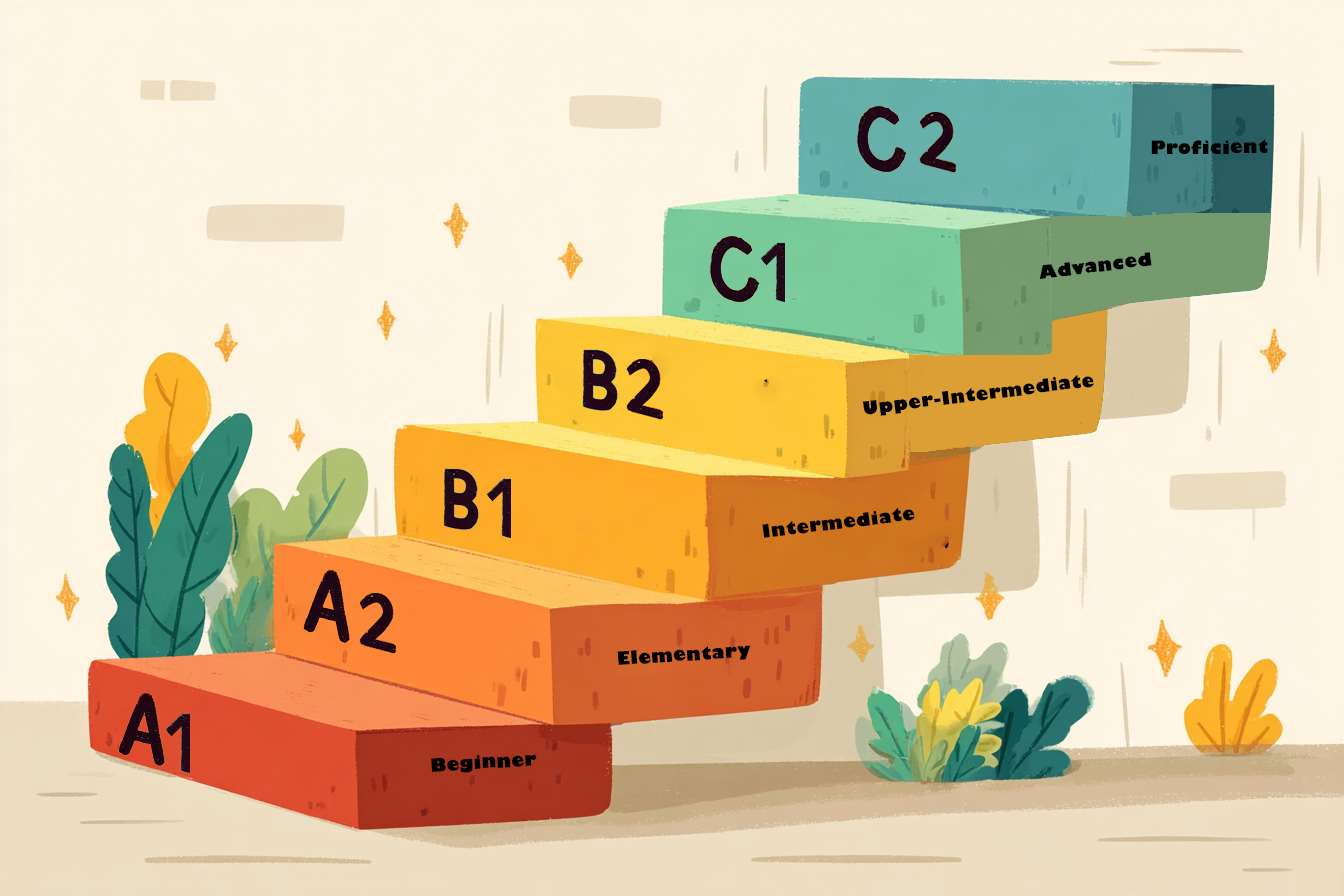 A1’den C2’ye seviyeler