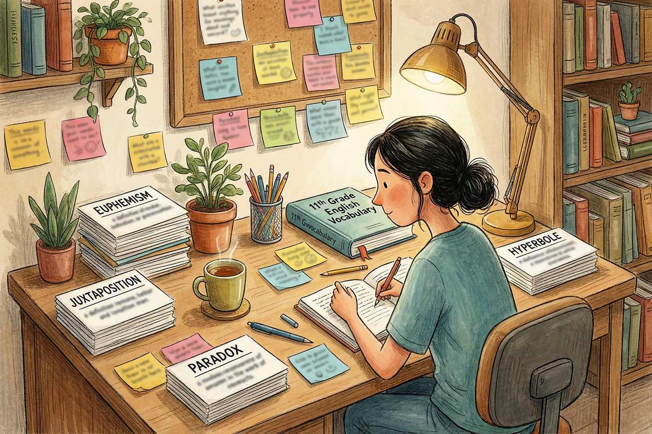 11. sınıf kelime flash kartları