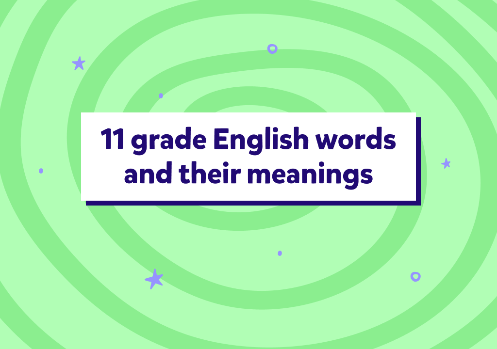 11. sınıf İngilizce kelimelerini örnek cümleler ile öğreniyoruz